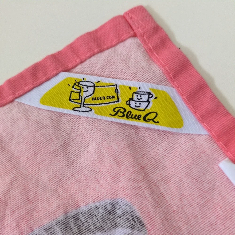 Blue Q Tea Towel Bit** I Am The Secret Ingredient Pink Cotton Dish Cloth Funny